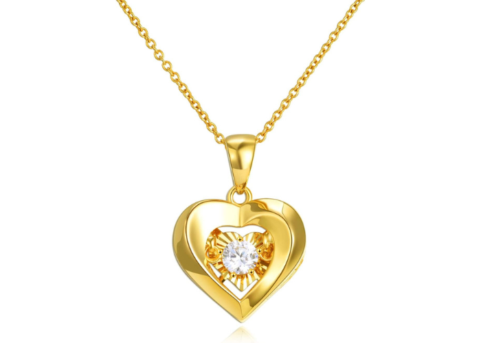 Gold Chain and Pendant Necklace