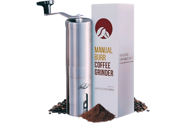 JavaPresse Manual Stainless Steel Coffee Grinder JavaPresse Manual Stainless Steel Coffee Grinder