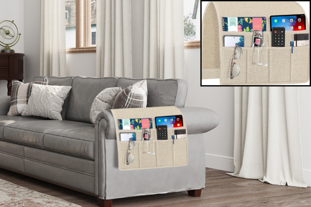  Sofa Armrest Organizer 