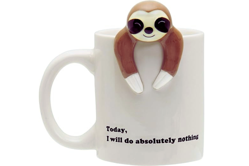 Funny Sloth Coffee Mug 