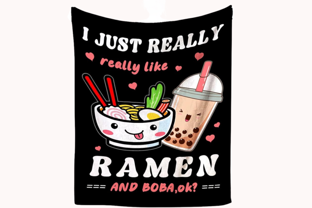 Ramen Blanket Gifts Beginning with R - Ramen Blanket