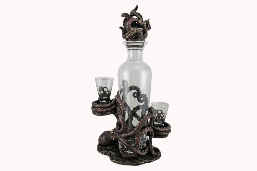 Octopus Liquor Decanter Set Octopus Liquor Decanter Set is one of the best O-themed Gifts