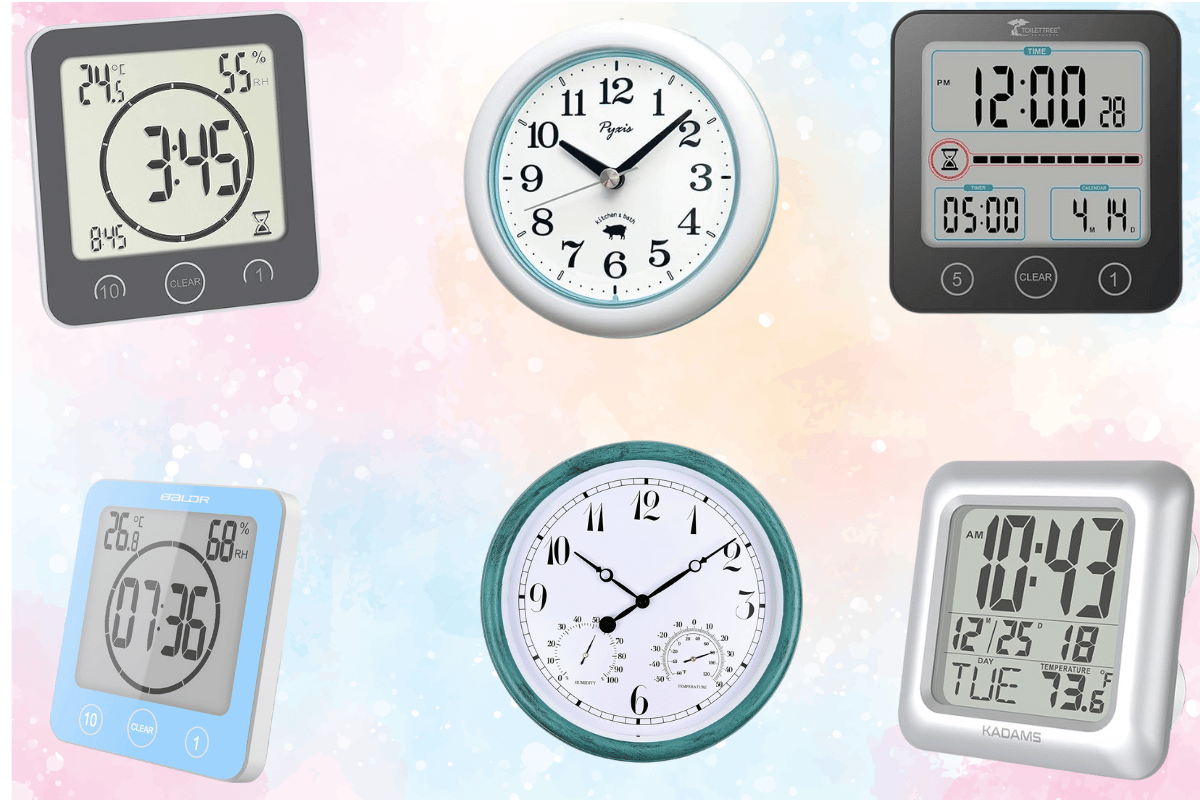 Bathroom Wall Clock