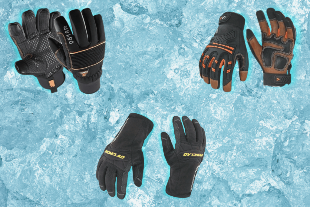 Freezer work gloves
