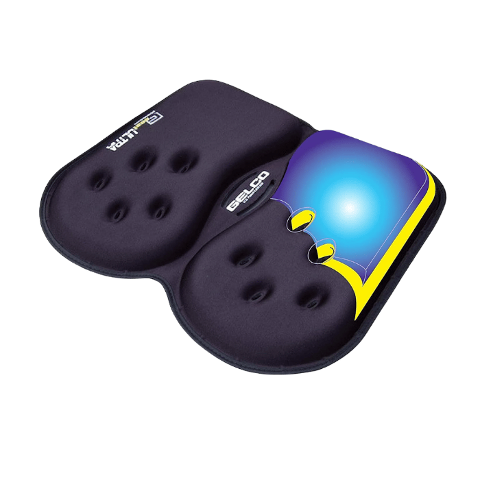 GSeat Ultra Orthopedic Gel and Foam Seat Cushion
