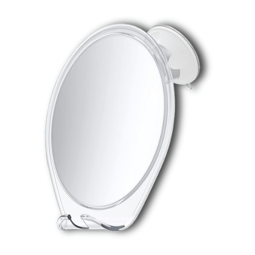 HoneyBull Fogless Shower Mirror with Razor Hook