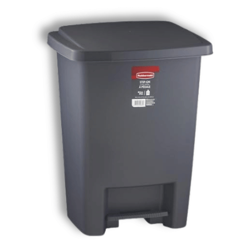 Rubbermaid Step-On Wastebasket with Lid