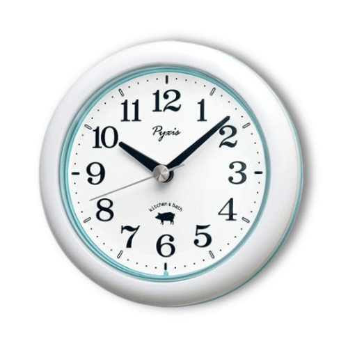 Seiko Waterproof Bathroom Wall Clock