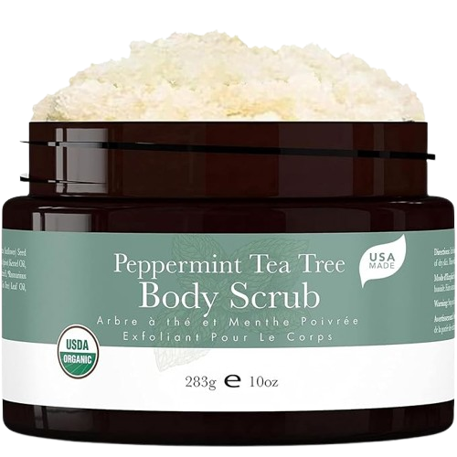 Peppermint Tea Tree Organic Body Scrub