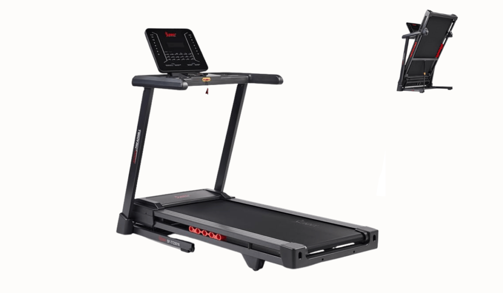 Sunny Slim Interactive Auto Incline Smart  Treadmill