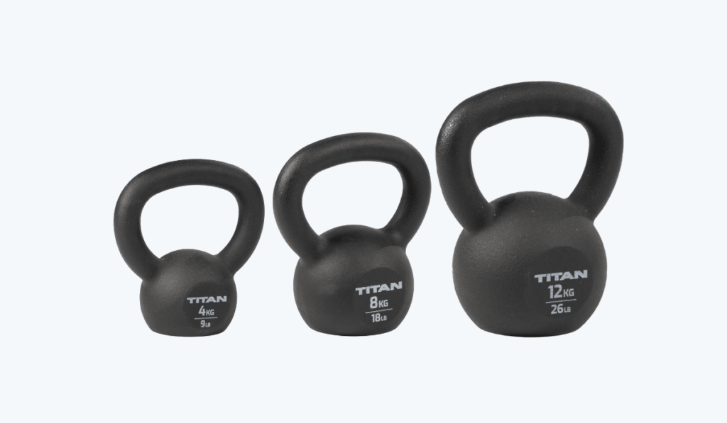 Titan Fitness Cast Iron Kettlebell