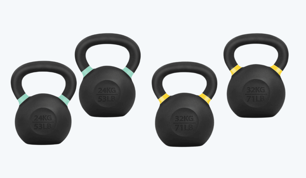 Yes4All Powder-Coated Kettlebells 