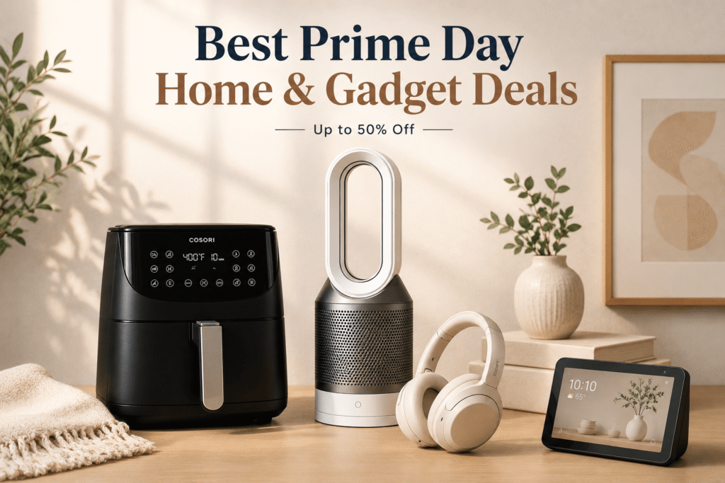 Best Prime Day Home & Gadget Deals — Up to 50% Off Today Only