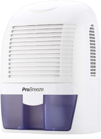 Pro Breeze Electric Mini Dehumidifier compact for bathroom bedroom and small rooms with auto shut off
