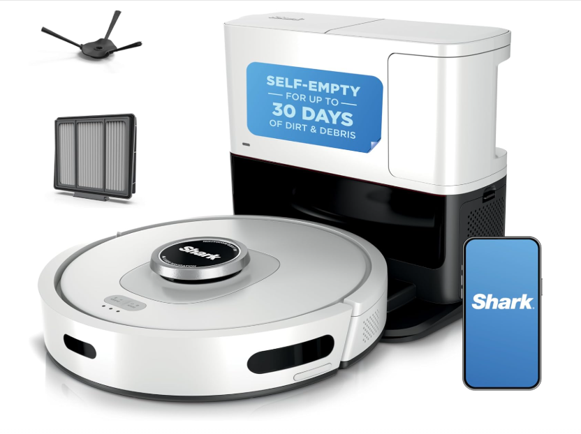 Shark AV2501S AI Ultra Robot Vacuum with self-emptying base Prime Day deal