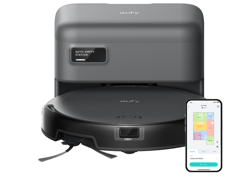 eufy C10 Robot Vacuum Self Emptying ultra slim 2.85 inch LiDAR navigation